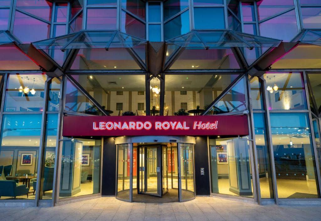 Lovely Entrance of Leonardo hotel